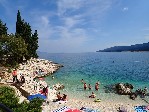 Rabac, Chorvatsko - pláž