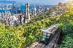 Victoria Peak in Hong Kong 