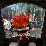 Oltář v šaolinském klášteře