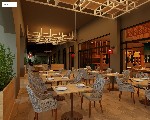 Asijská restaurace Render