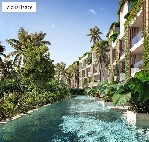 Swim Up bazény - vizualizace