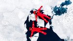 Ice-floating je oblíbená turistická  kratochvíle v Laponsku