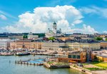 Historické centrum Helsinek s výhledem na katedrálu