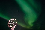 Aurora Borealis nad Nordkappem