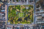 St. Stephens Green park, Dublin