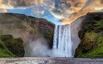 Vodopád Skogafoss