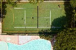 Pohled na hřiště