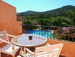 Balkon pokoje Deluxe