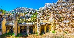 Ggantija neolithic temple at Xaghra, Gozo, Malta