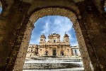Roman Catholic cathedral in historic part of Noto city, Sicily in Italy
