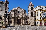 Havana, náměstí de la Catedral, historická část