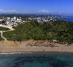 Letecký pohled na pláž