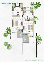 Deluxe Beach villa - půdorys