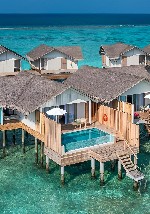 Vodní vila s bazénem