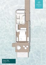 Water Vila - půdorys