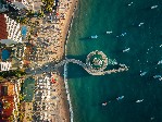 Pláž Los Muertos Puerto Vallarta Mexico