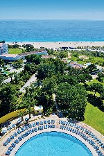 Portugalsko, Algarve, Alvor - Pestana Delfim Beach & Golf Hotel - pohled směrem k moři