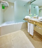 Dvoulůžkový pokoj - koupelna