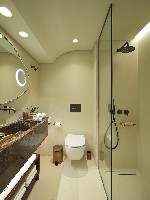 Pokoj superior s výhledem na moře - koupelna