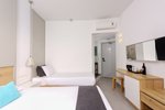 Dvoulůžkový pokoj Superior, boční výhled na moře