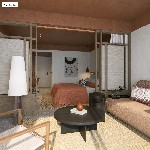 Junior suite - obývací pokoj