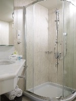 Dvoulůžkový pokoj s výhledem na město - koupelna