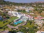 Letecký pohled na hotel 