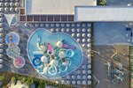 Letecký pohled na aquapark