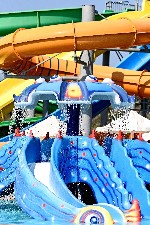 Aquapark v sousedním hotelu