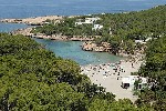 Španělsko, Ibiza, San Antonio - FIESTA CALA GRACIÓ - Pláž Cala Gracio
