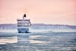 Trajekt ve fjordu Baltu