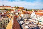 Hlavní náměstí, Tallin, Estonsko