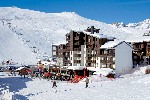 Francie, Savoie - Espace Killy, Tignes - RESIDENCE ODALYS ROND POINT DES PISTES - zima