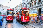 Nostalgic tram Istanbul Taksim