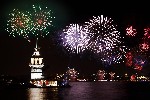 Istanbul a novoroční oslavy