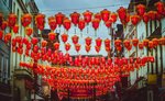 Lampiony v China Town
