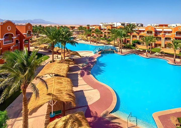 Pohled na resort