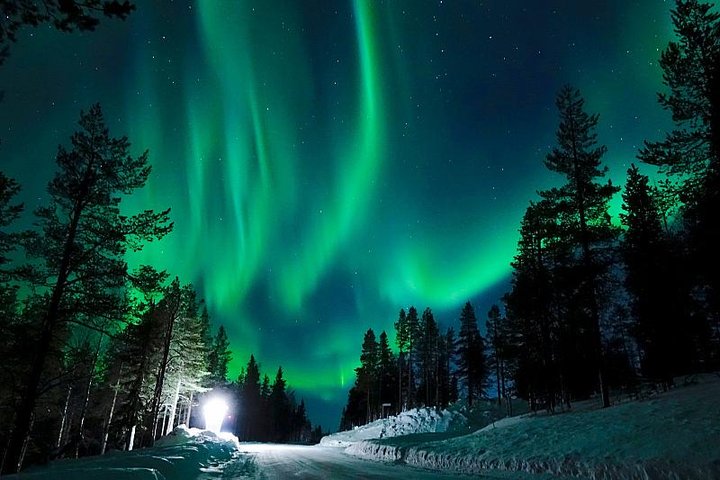Za Polární září na sever Finska s návštěvou vesničky Santa Clause – fotka 5