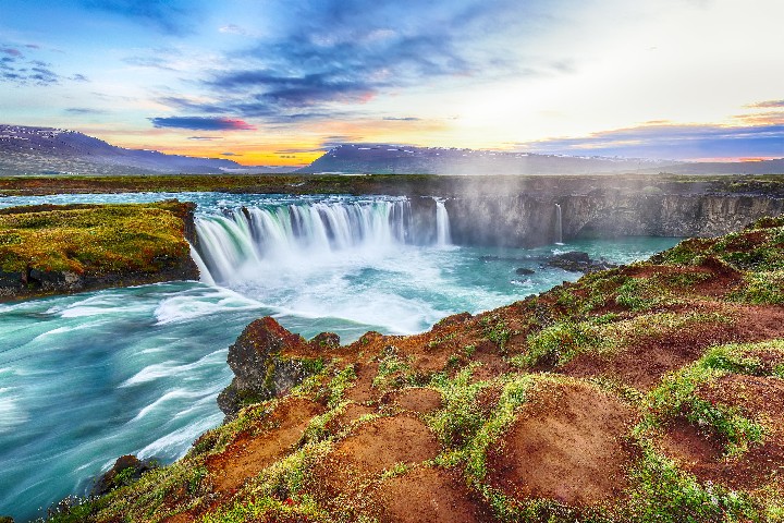 Boží vodopád Godafoss