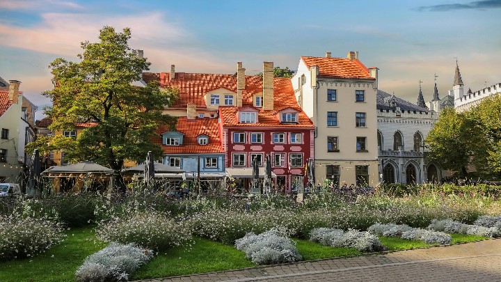 Riga v barvách podzimu