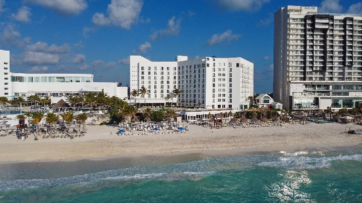 Hotel přímo na pláži