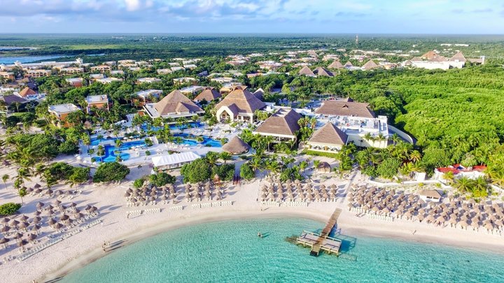 Resort a pláž