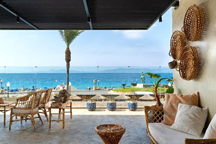 Terasa s výhledem na moře