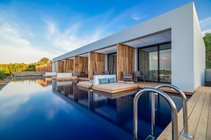 Suity se soukromým bazénem