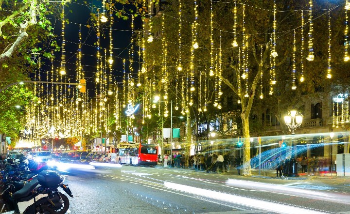 Vánoční Barcelona