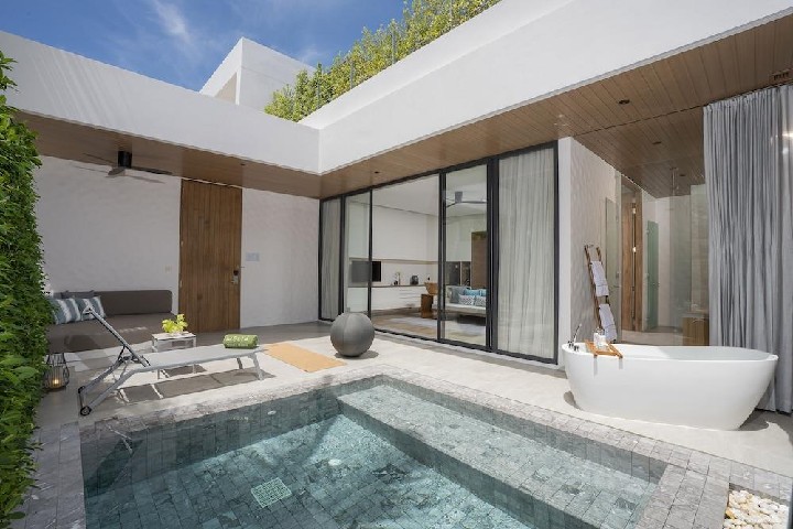 Vila s 1 ložnicí a privátním bazénem