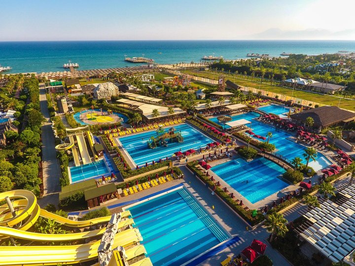 Výhled na resort a moře 