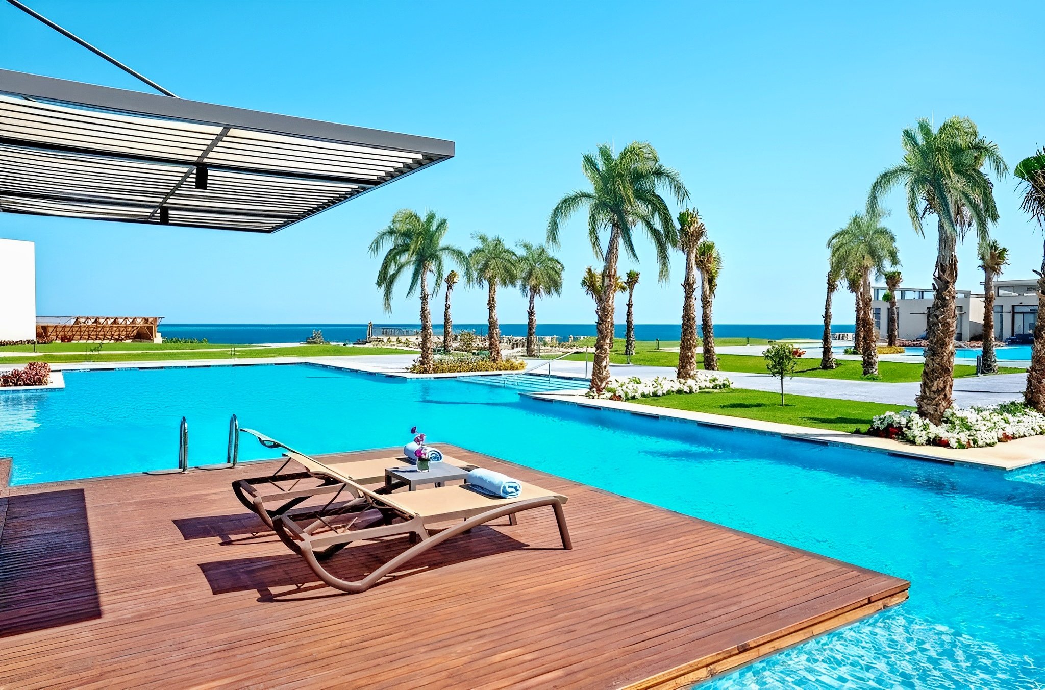 Rixos Premium Magawish Suites & Villas – hotel u bazénu v Egyptě