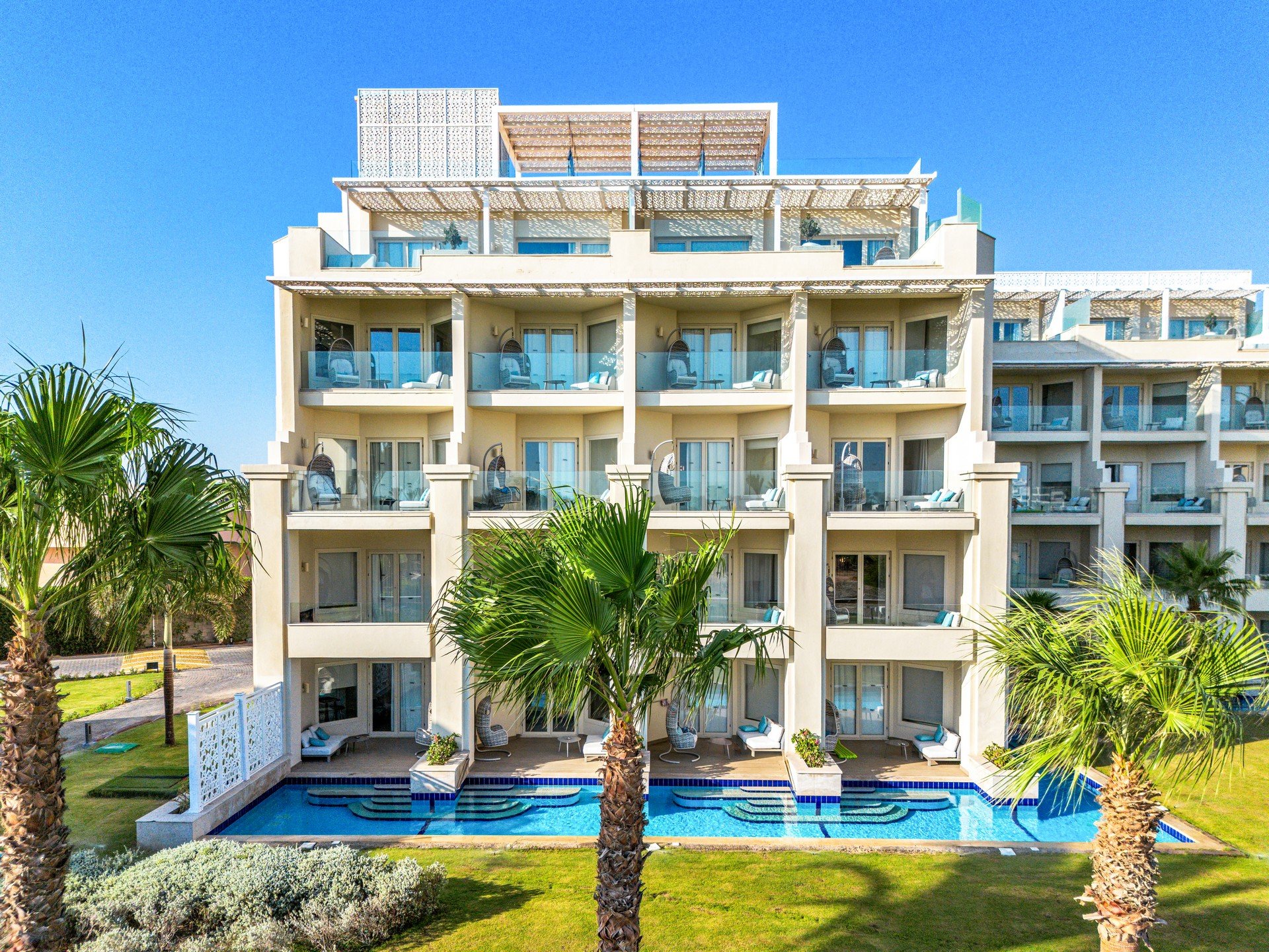 Steigenberger Pure Lifestyle – hotel u bazénu v Egyptě