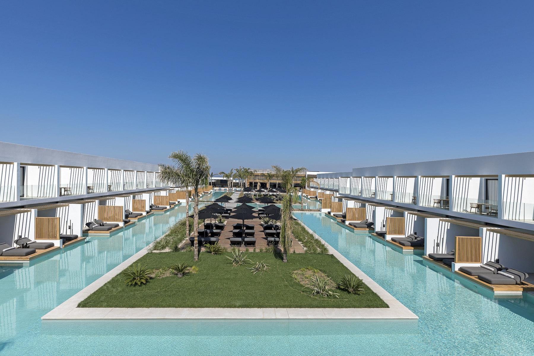 D’Andrea Lagoon All Suites – swim-up hotel v Řecku